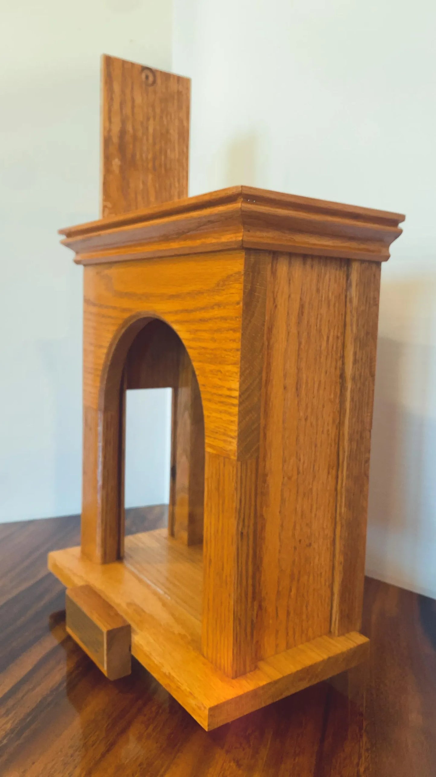 Handcrafted Catholic Reliquary Niche