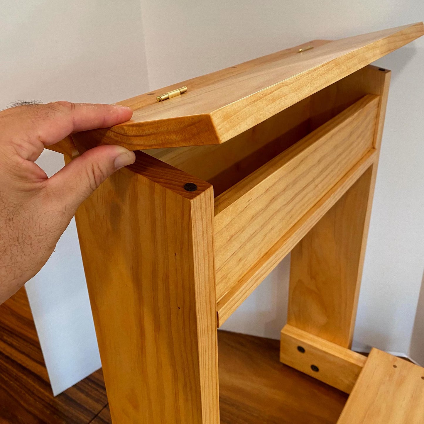 Solid Wood Adult-Sized Prayer Kneeler