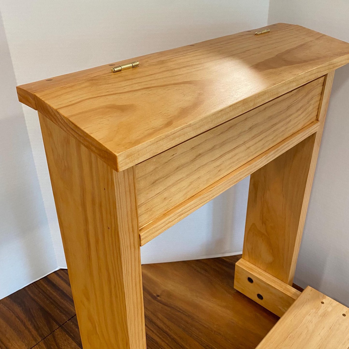 Child-Sized Solid Wood Prayer Kneeler