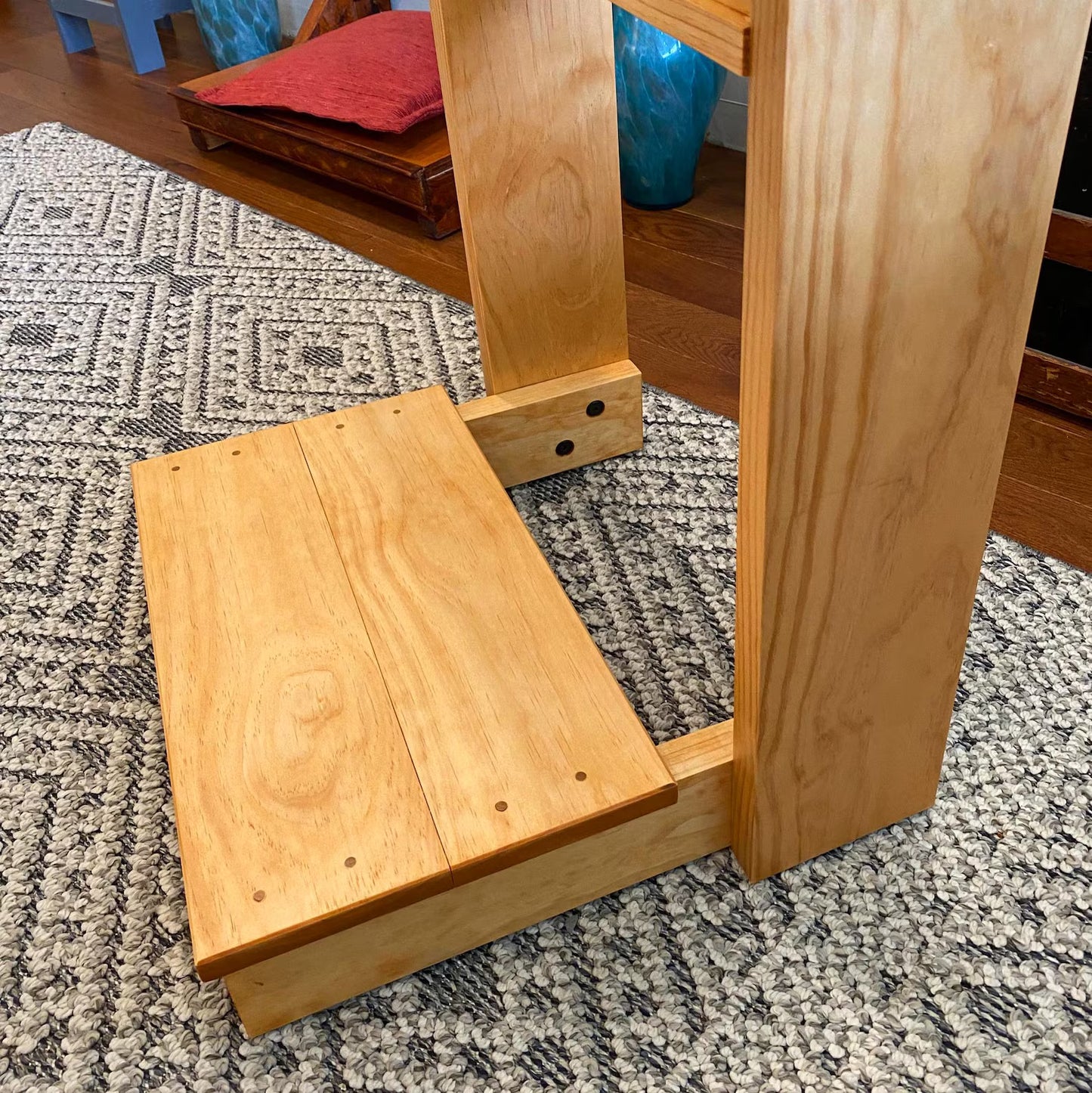 Solid Wood Adult-Sized Prayer Kneeler