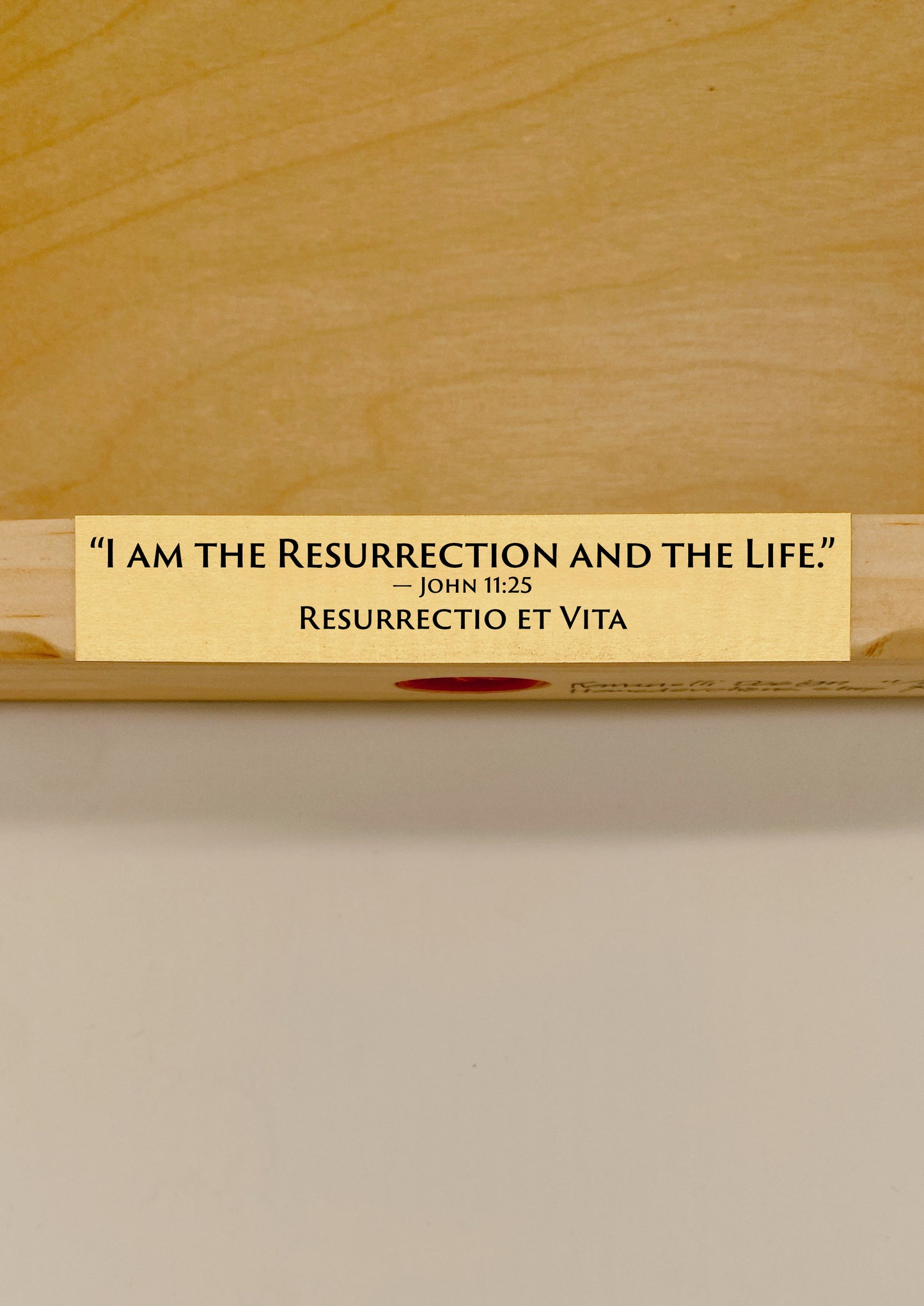 Easter Edition Wall Shrine — “I Am the Resurrection and the Life”