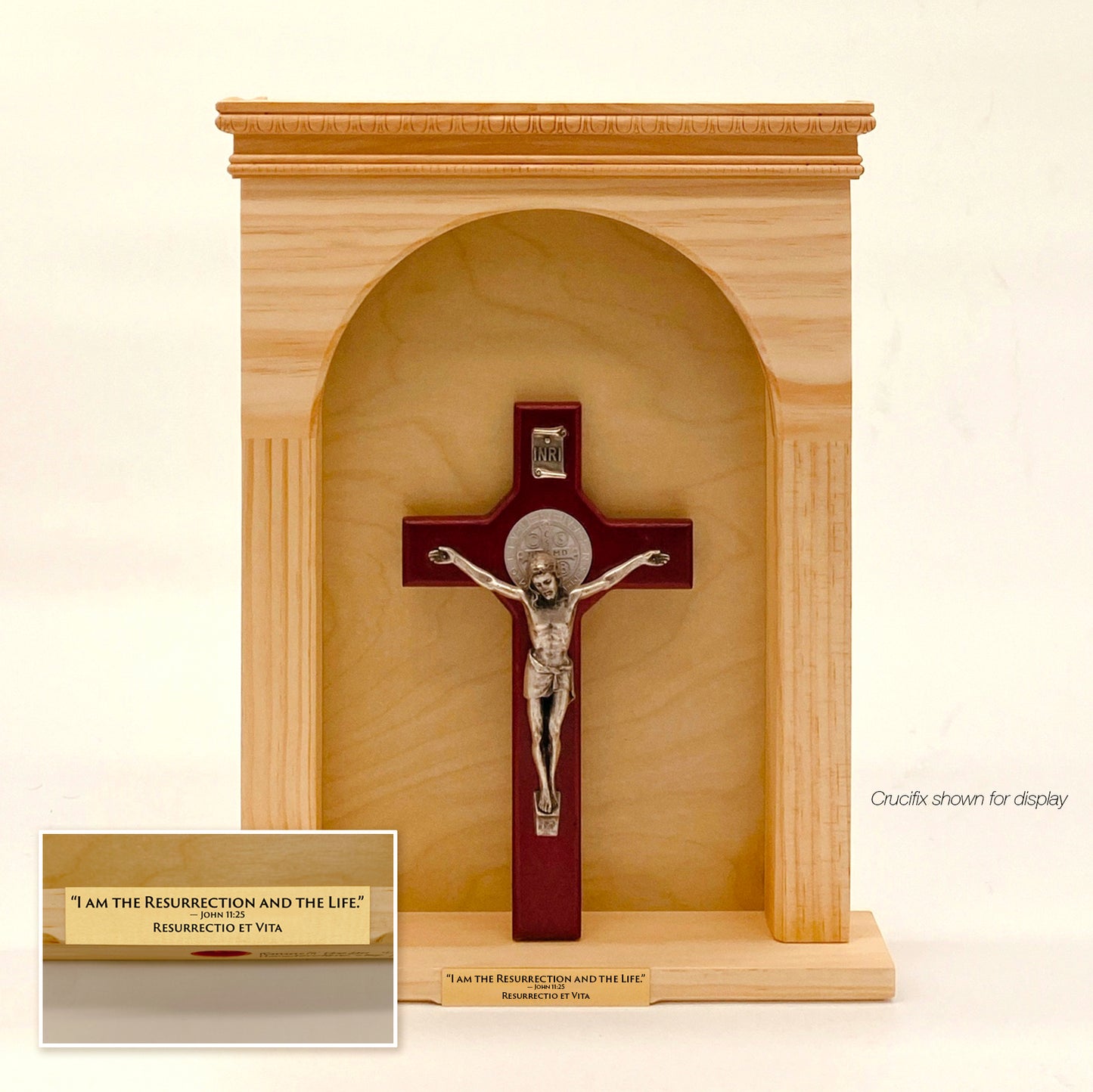 Easter Edition Wall Shrine — “I Am the Resurrection and the Life”