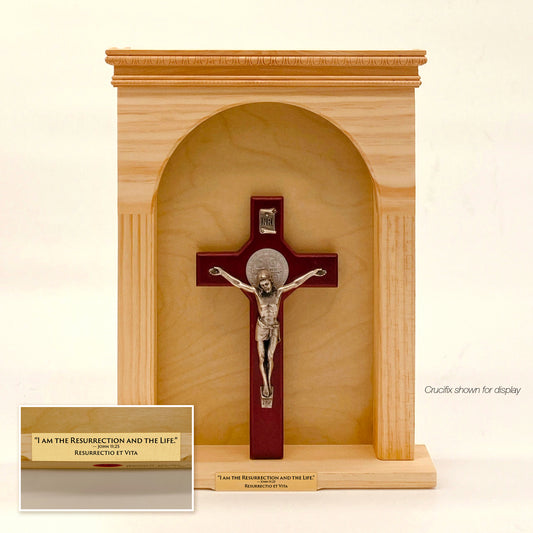 Easter Edition Wall Shrine — “I Am the Resurrection and the Life”