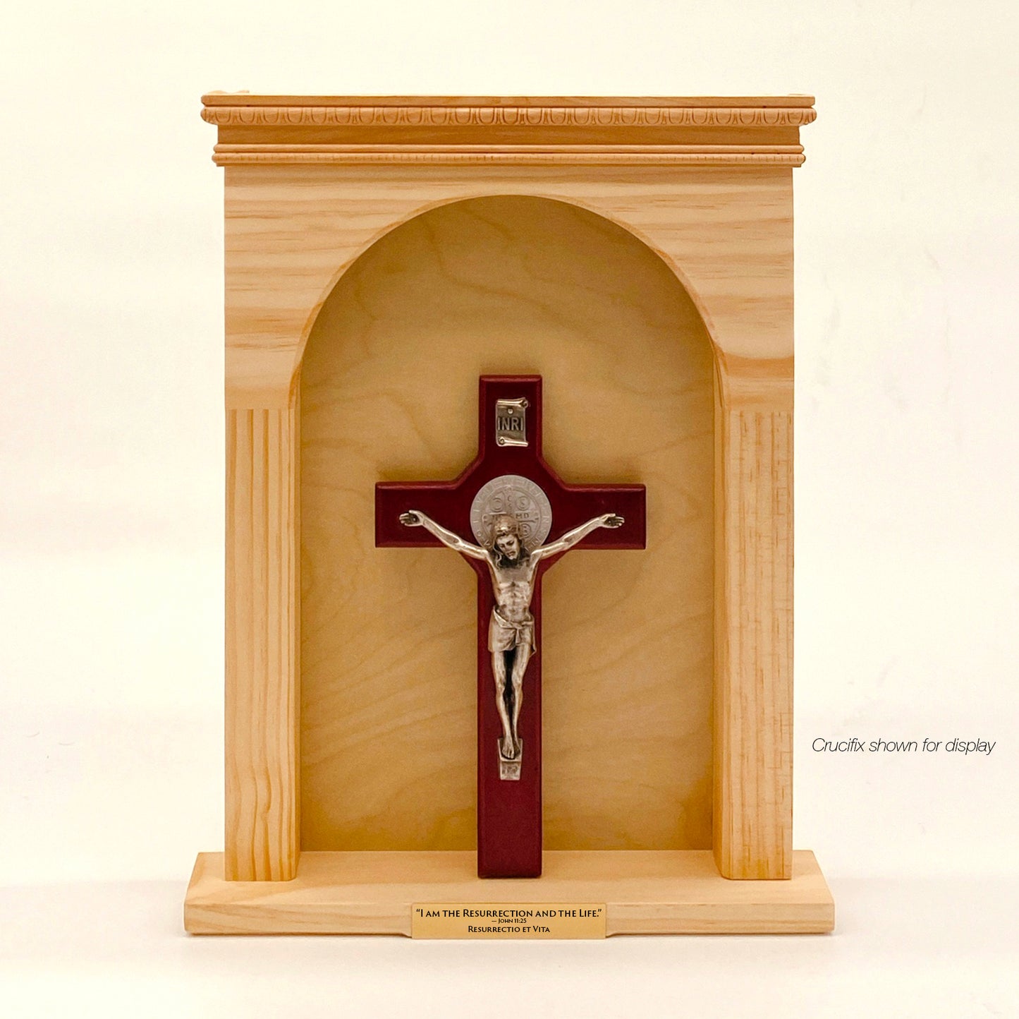 Easter Edition Wall Shrine — “I Am the Resurrection and the Life”