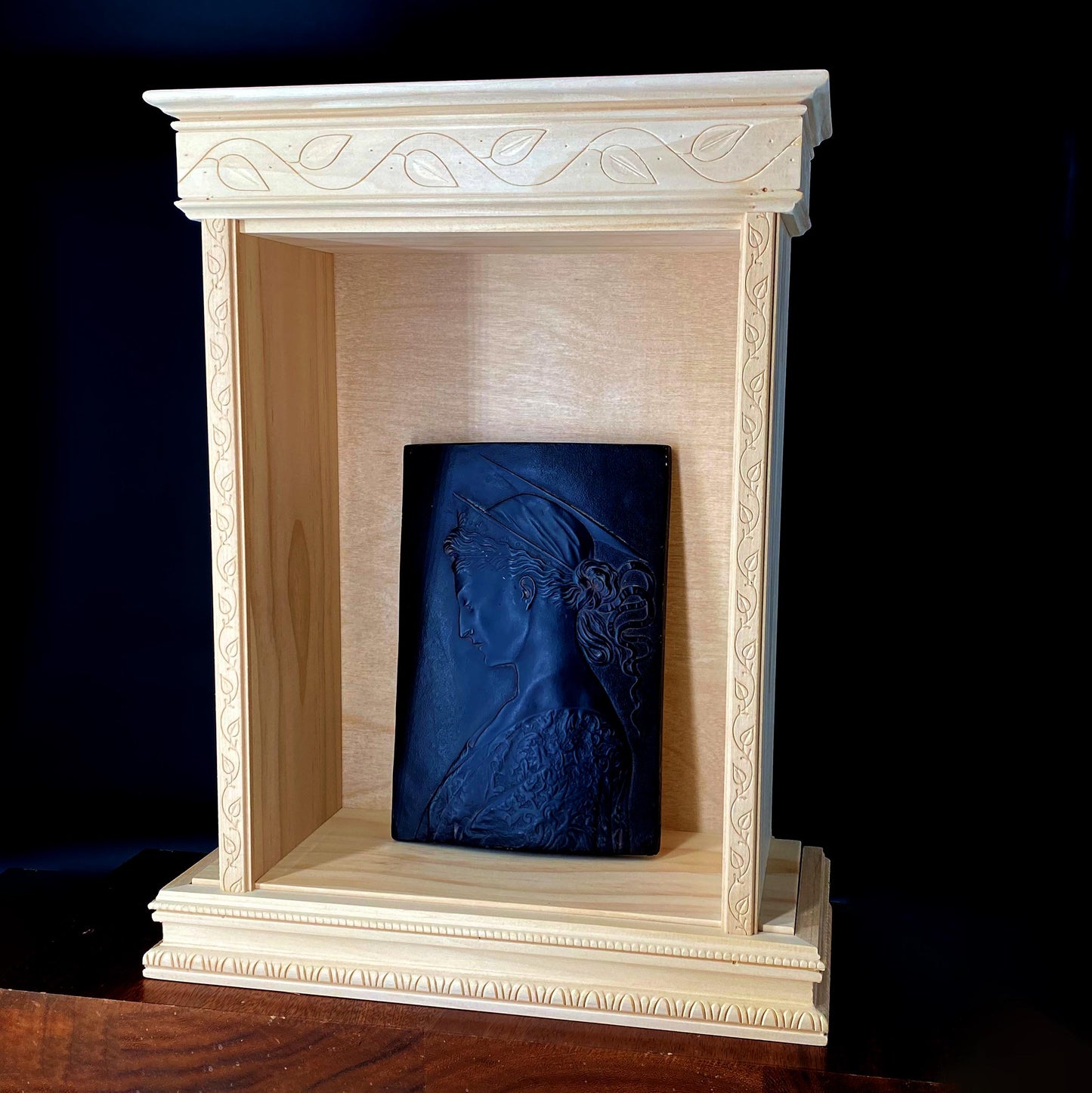 Gold Accent Family-sized Wall Altar Shrine